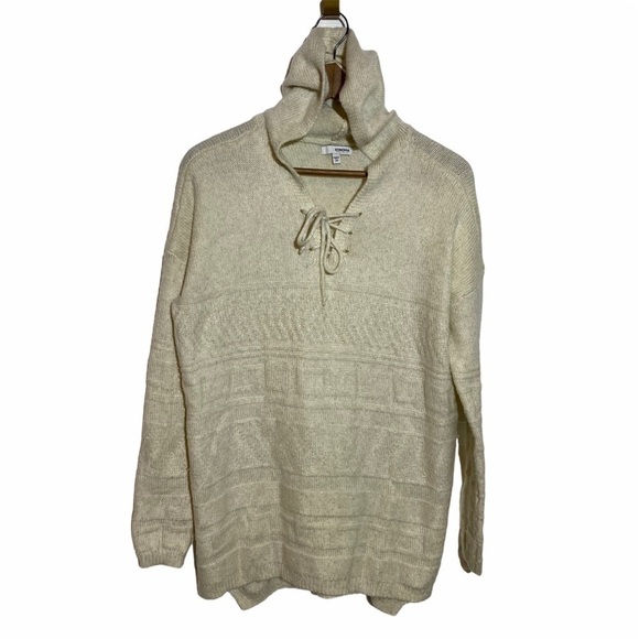 Sonoma Women’s Hoodie Cross Tie Sweater size M - Picture 1 of 16